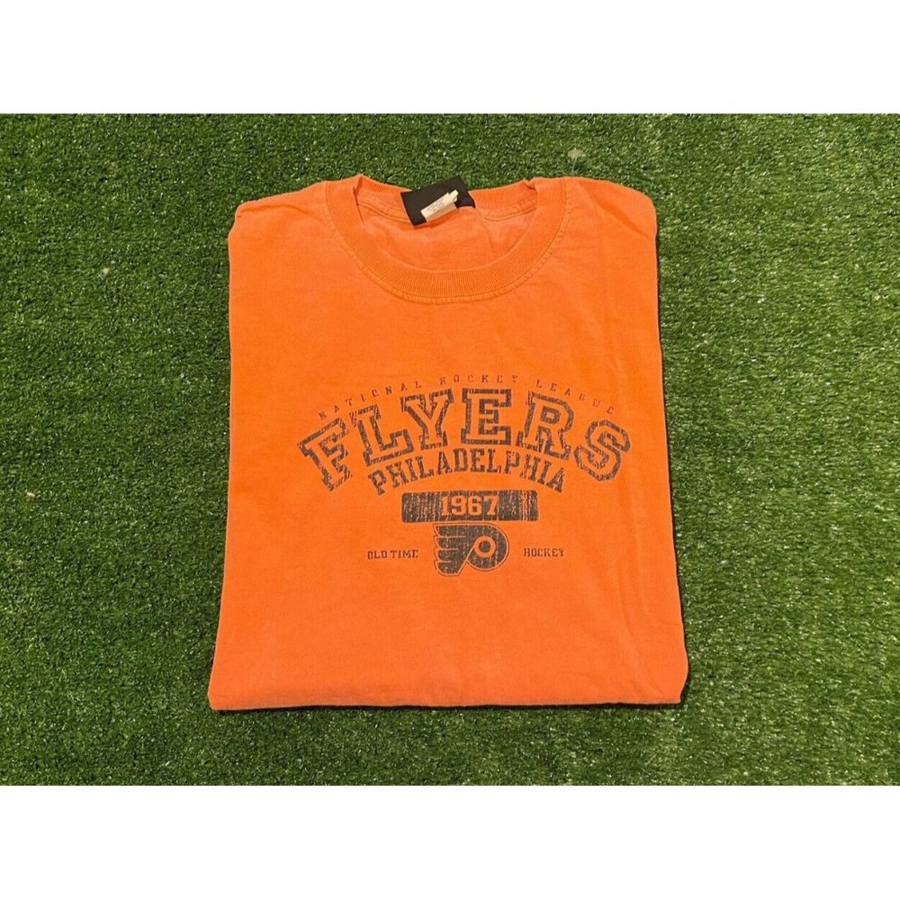 Retro Y2K Old Time Hockey Philadelpha Flyers hockey NHL T-shirt large